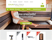 Tablet Screenshot of oivarauta.fi